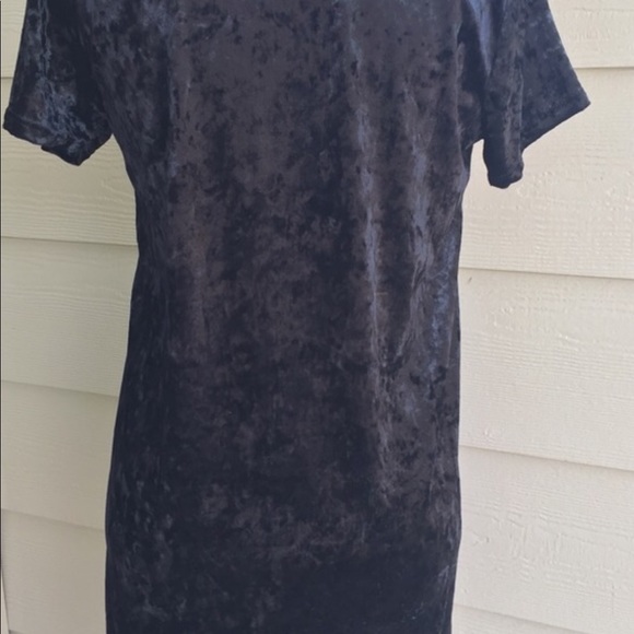 Black velvet tunic - Picture 4 of 4
